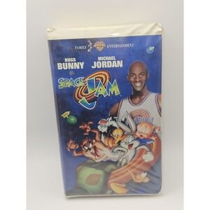 Space Jam (VHS, 1996) Michael Jordan Basketball Looney Tunes, Clamshell